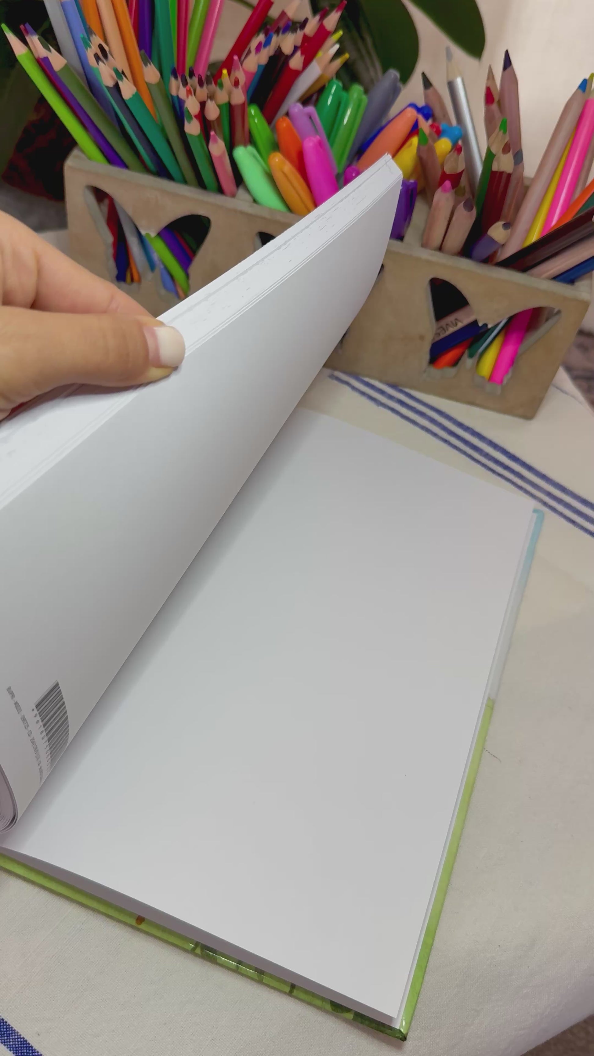  Take a peek inside!
Watch how each page of this personalised colouring book captures real memories in delicate line art, ready to be coloured in and treasured forever.
Made with love, drawn from your life. ✨

👉 Turn your moments into art — just like this.